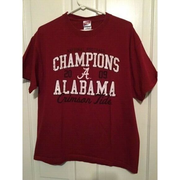 Alabama Crimson Tide 2009 National Champs Size Large T-Shirt - Picture 1 of 2